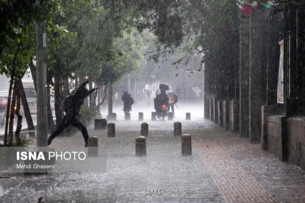 صدور اخطار زرد رنگ برای استان تهران